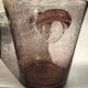 Biot mouth-blown glass champagne bucket