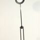Desk lamp vintage metal chrome articulated arm post-modernist design 1980s