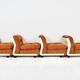 Amanta armchairs by Mario Bellini for C&B Italia, 1960, set of 4