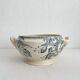 Antique ironstone tureen “Tulips” Gien