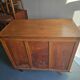 Antique wooden commode in Scandinavian style