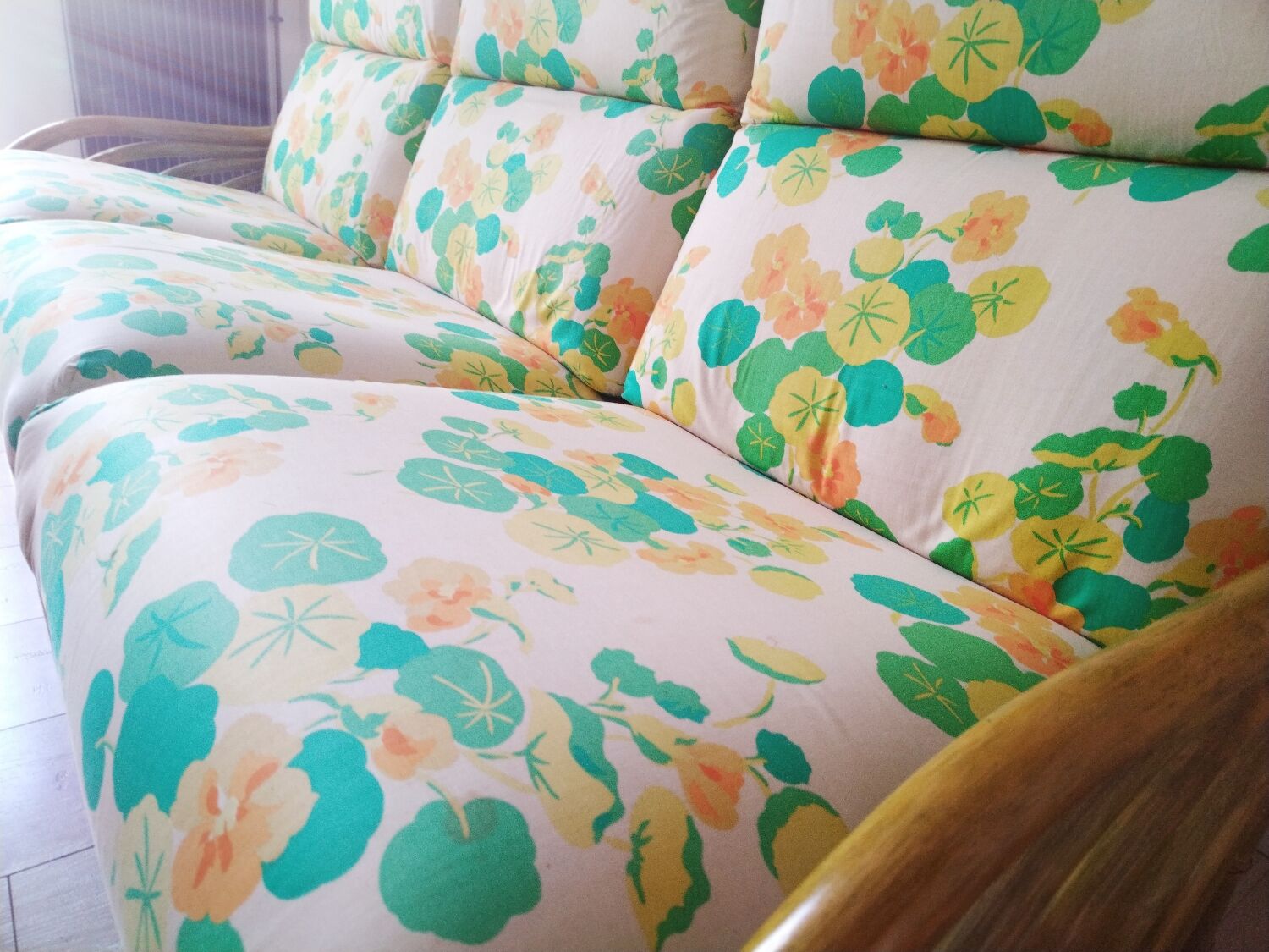 Salon bamboo rattan prestige