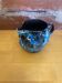 Old pichet cyclope charles cart ceramic fat lava blue + black vintage