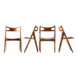 Set Sawbuck Dining Chairs - Hans J. Wegner