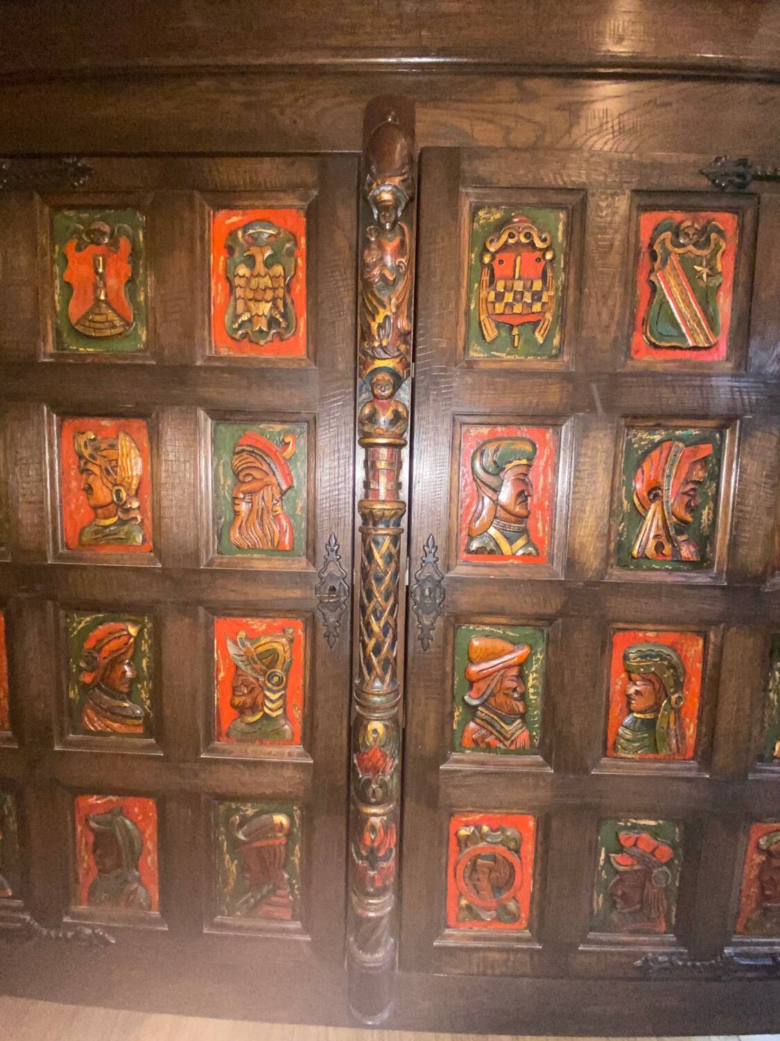 High medieval style sideboard