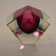 Italian Sommerso Murano Glass Ashtray by Flavio Poli, 1960s