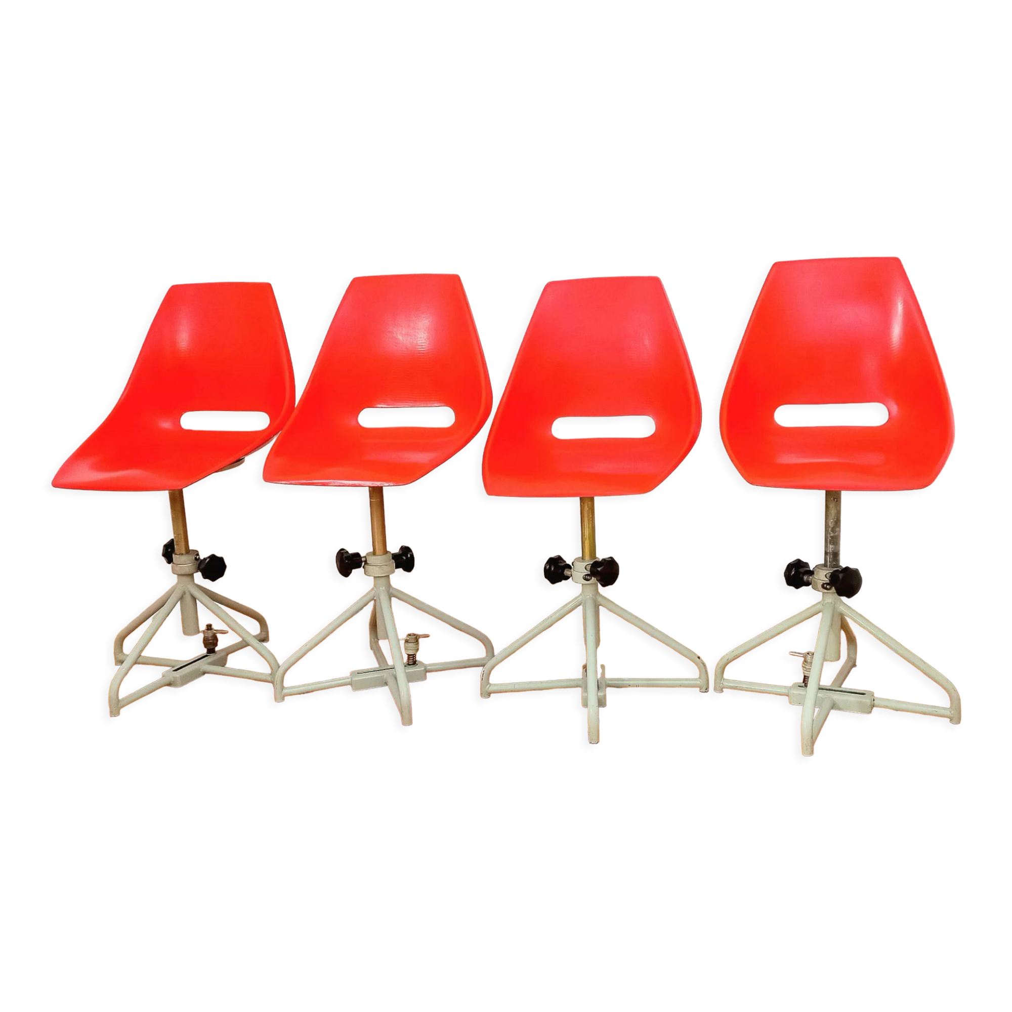 Swivel chair proj. M. Navratil for Vertex, Czechoslovakia 60"