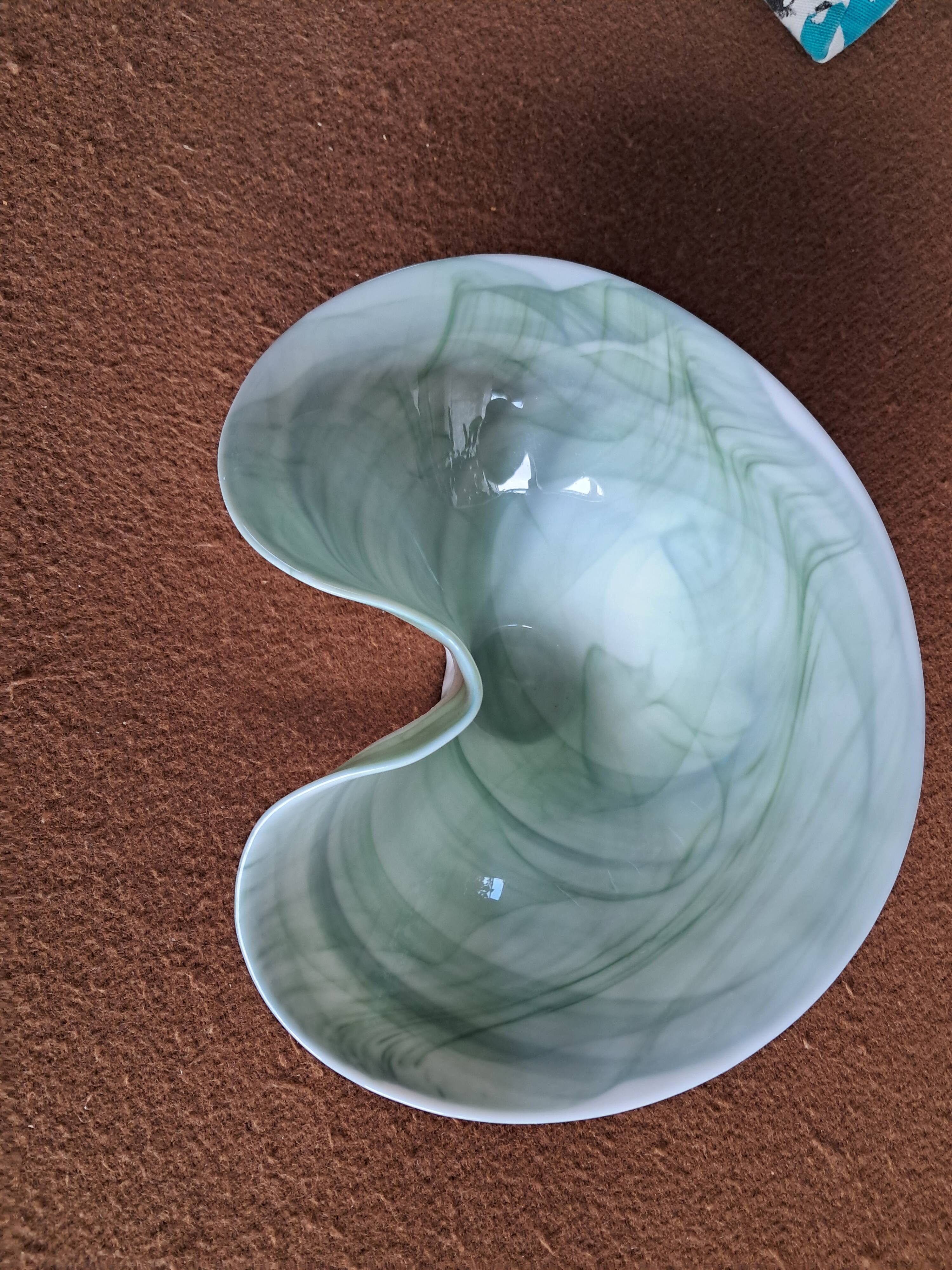 Very original vintage opaline ceramics