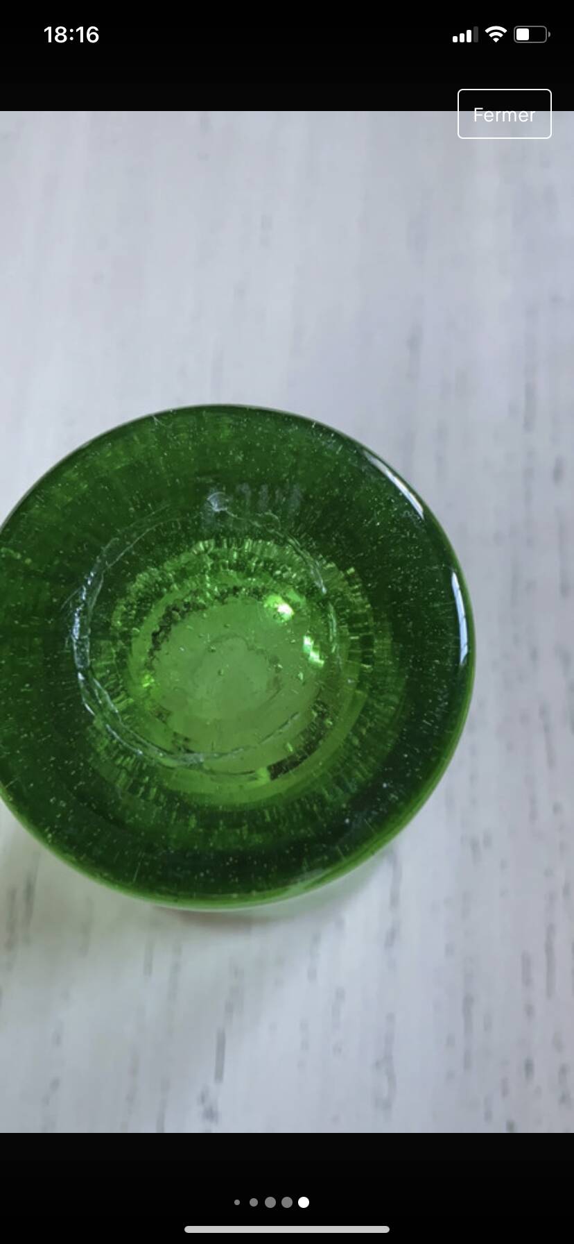 Verres gobelets Biot