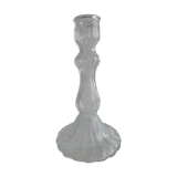 Glass candlestick