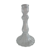 Glass candlestick
