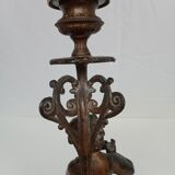 Bougeoirs putti musicians