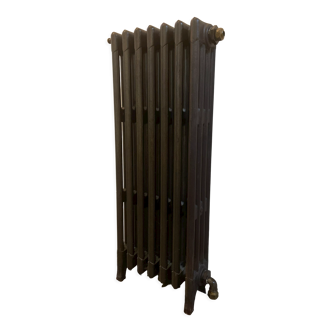 Old cast iron radiator renovated