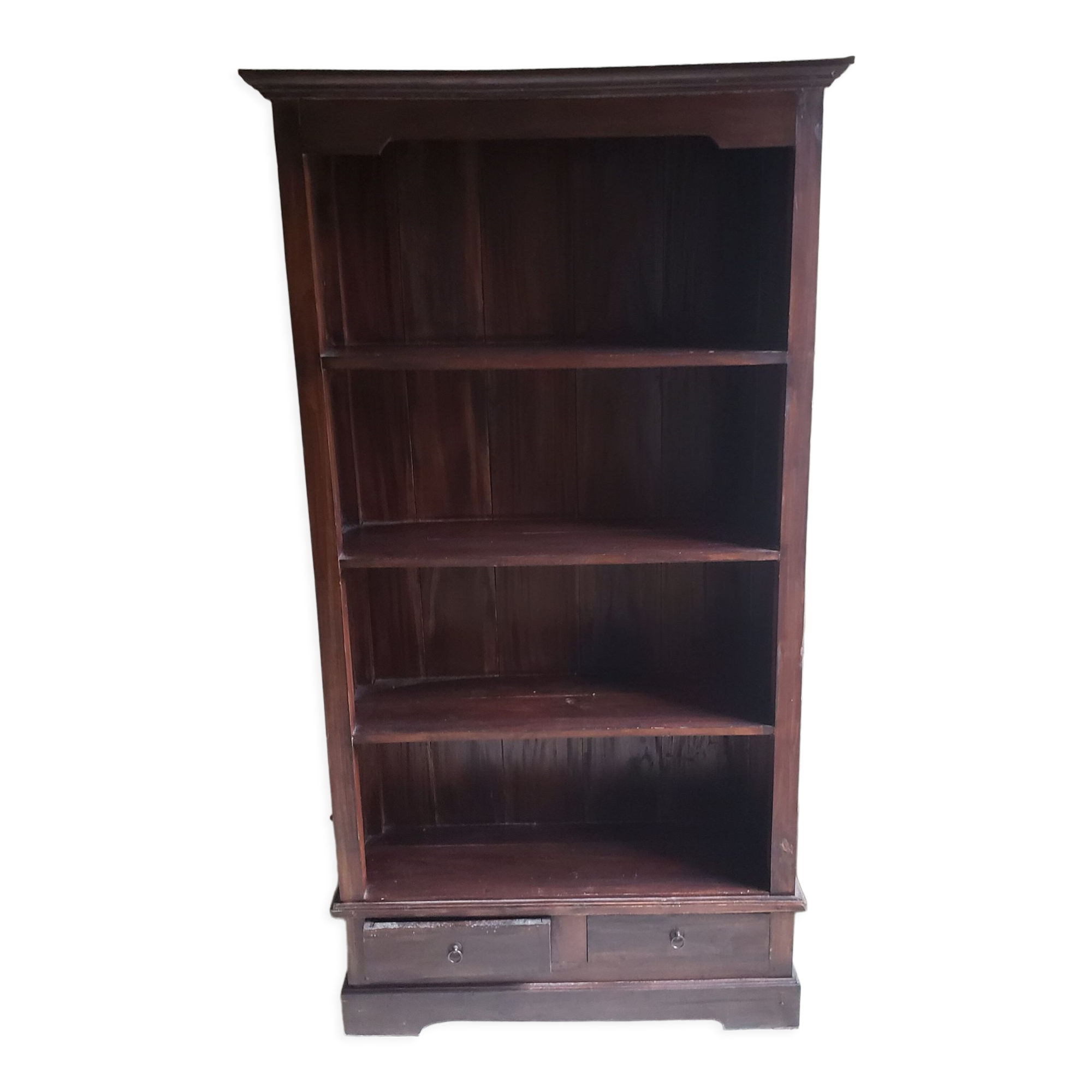 Wood bookcase