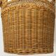 Basket rattan braided