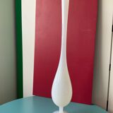 Soliflore vintage en verre opalin