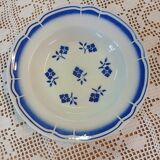 6 mismatched antique soup plates