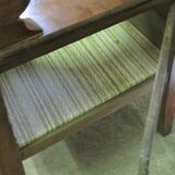 Old wooden armchair