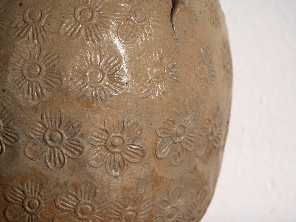 Ancient Chinese glazed stoneware vase – China, circa 1900
