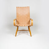 Fauteuil original des années 1940/40 en bouleau