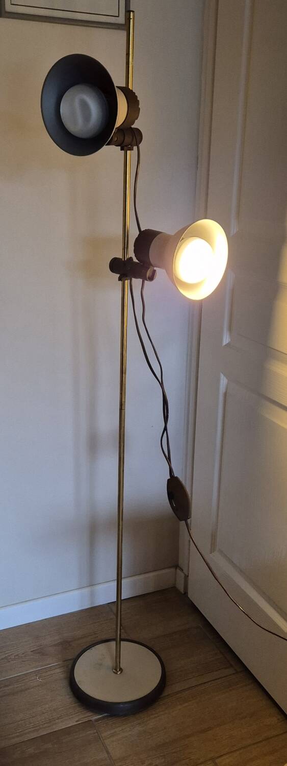 1960s spotlight floor lamp