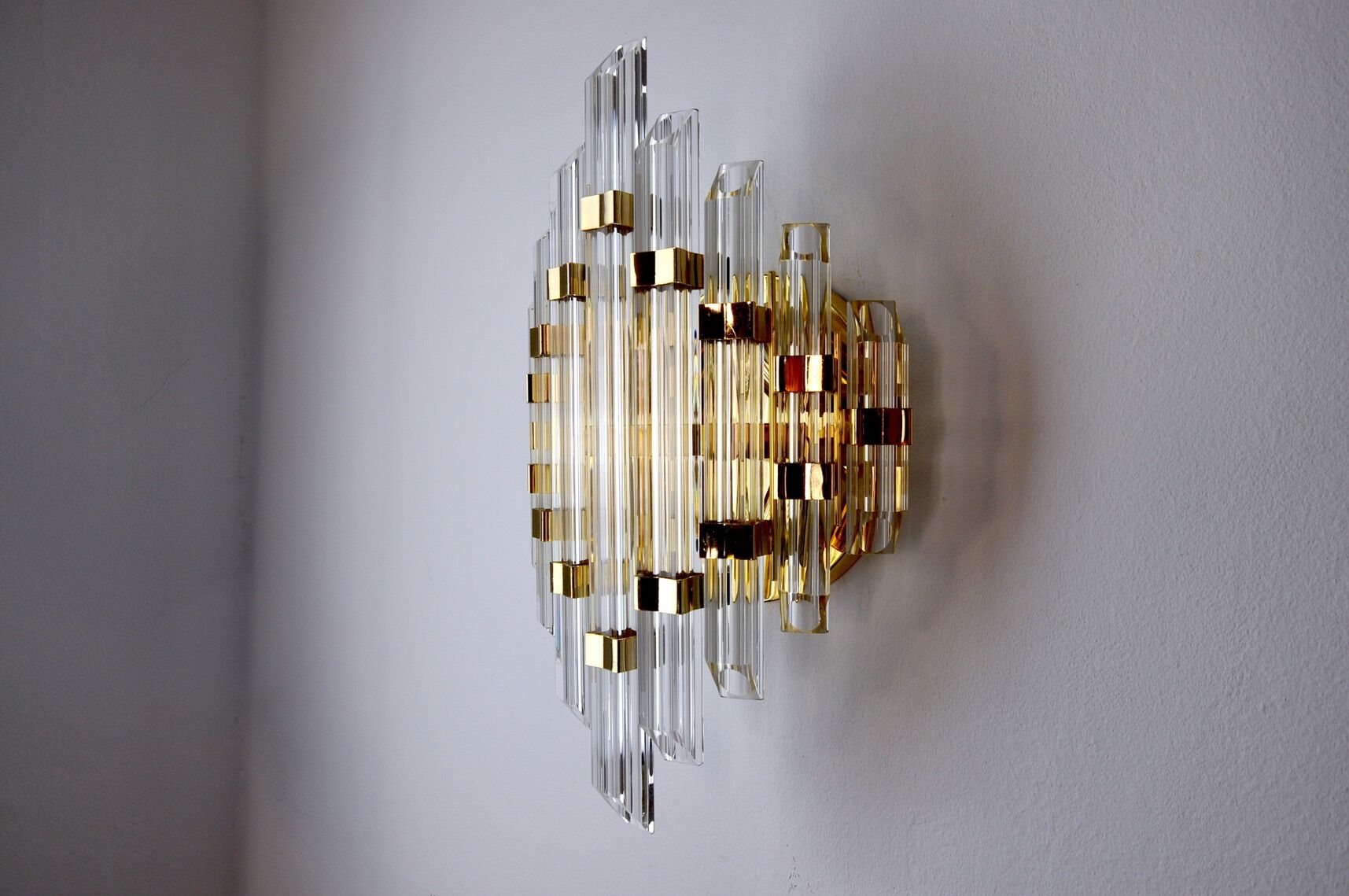 Triedi Murano sconce, Italy 1970