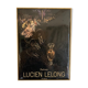 Publicité Lucien lelong plaque de fer plastifiée parfum N