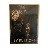 Original advertisement Lucien lelong plasticized iron plate, perfume N
