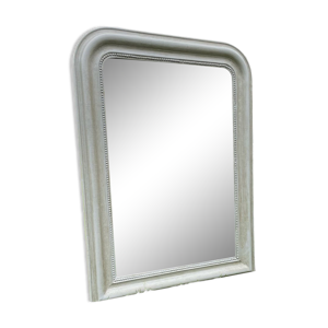 Miroir gris mastic