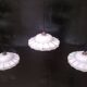 Opaline pendant lights