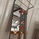 Cloakroom coat rack patère tiles Villeroy Boch mirror
