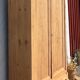 Large antique wardrobe renovated in raw solid wood