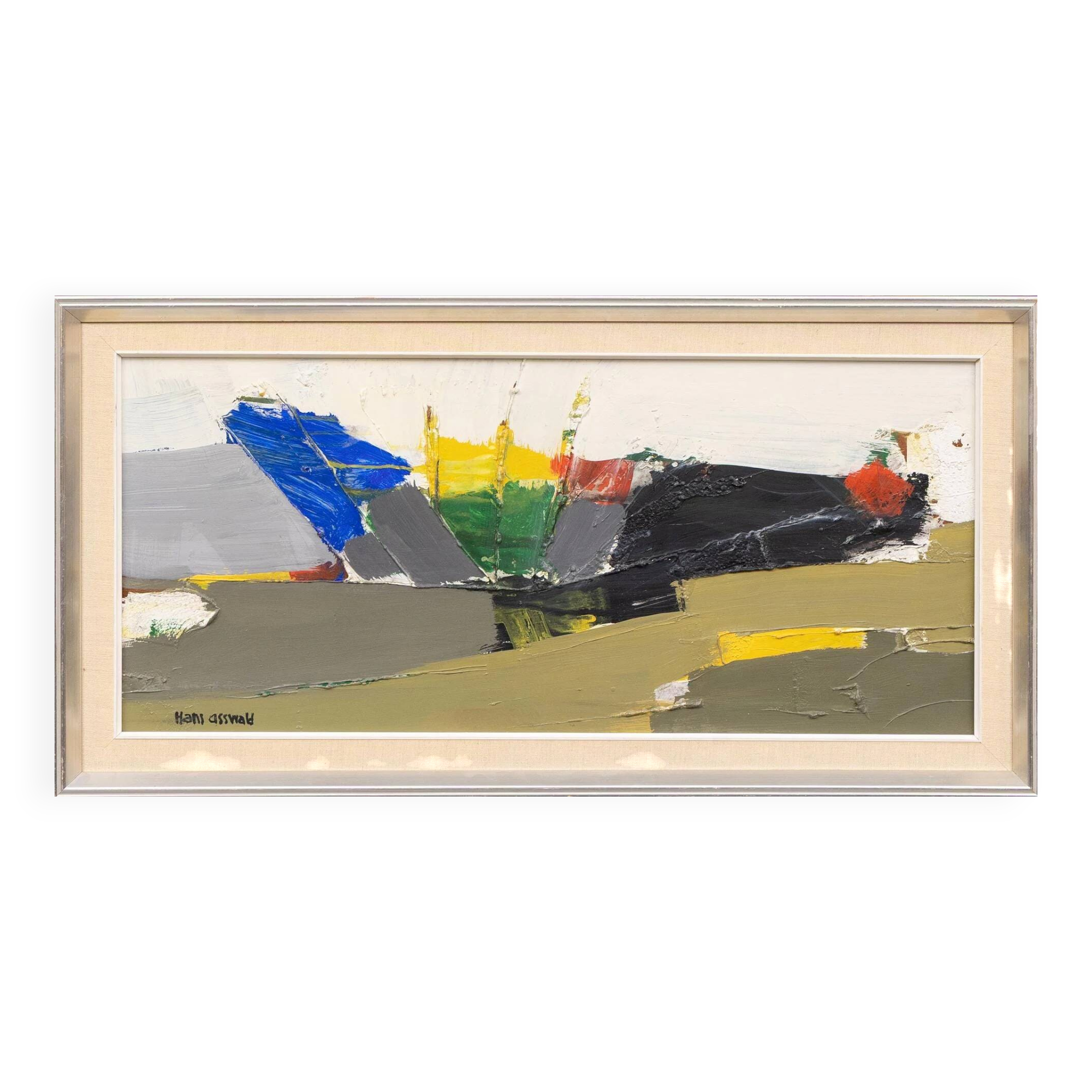 « Formation abstraite ennemie » par Hans Osswald