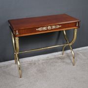 Console en placage d’acajou, style Empire – 1re partie XXe