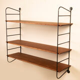 Wall shelf string