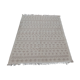White and grey Berber carpet with Berber motifs 200x150cm