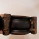 Antique wooden alarm clock / table clock