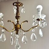 Chandelier with tassels