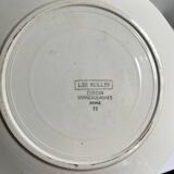 8 Digoin Sarreguemines plates