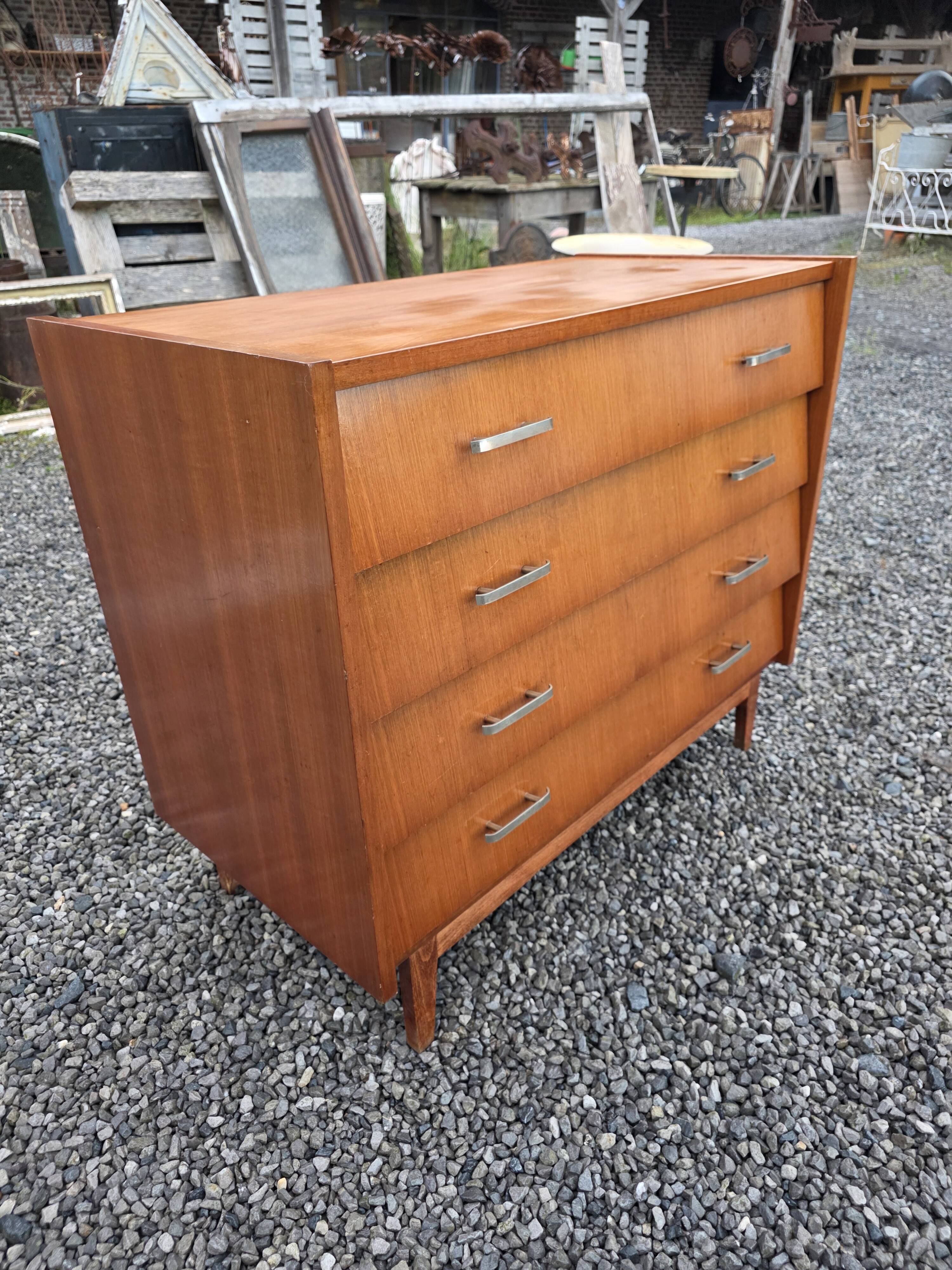 Vintage teak commode from the 1960s.