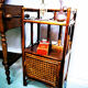 Rattan and canning bedside