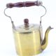 Old brass kettle