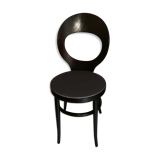 Baumann "seagull" gray velvet chair