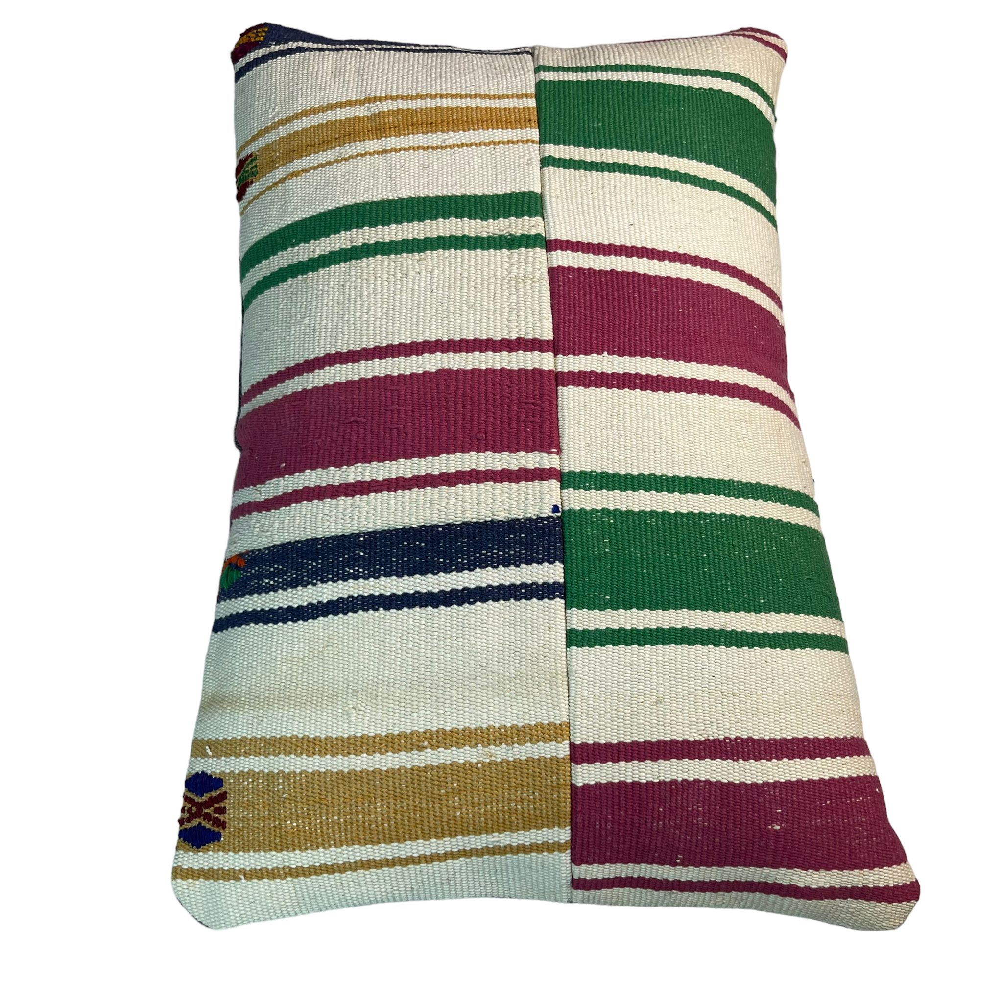 Housse de coussin kilim turc vintage, 40 x 60 cm