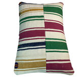 Vintage turkish kilim cushion cover , 40 x 60 cm