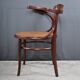 Curved beech armchair, Baumann house – early 20th century