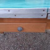 Vintage wooden formica kitchen table