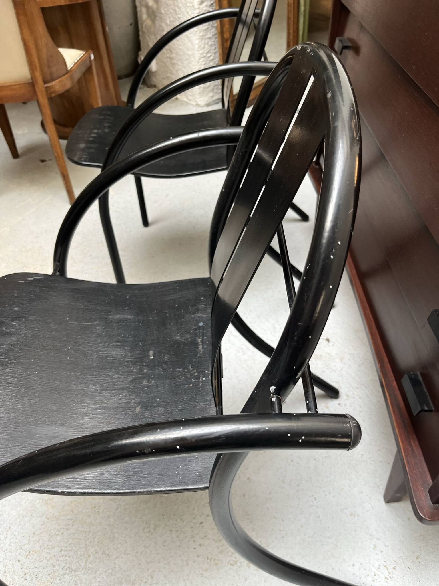 Maga chairs by Takao Hirai