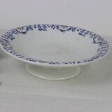 Pedestal dish, Onnaing earthenware, vintage