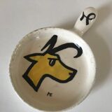 Signed vallauris vintage 50s ceramic